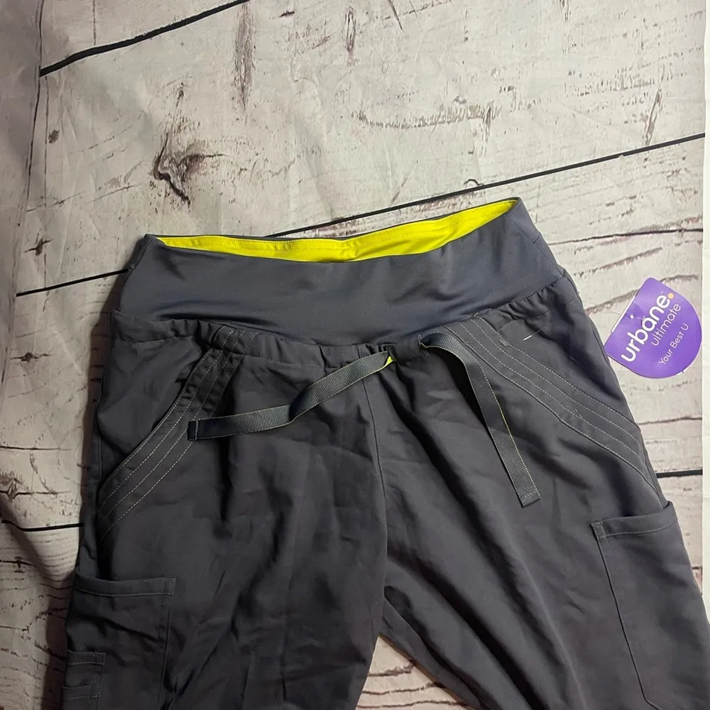 Nwt urbane ultimate scrub pants gray pXS - Image 4
