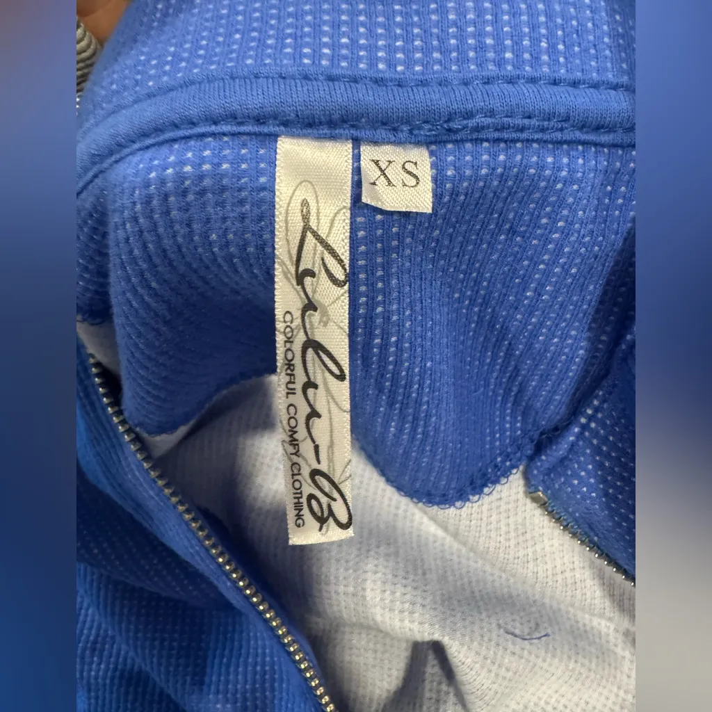 Lulu B Half Zip Dress XS NWT Blue - Image 2