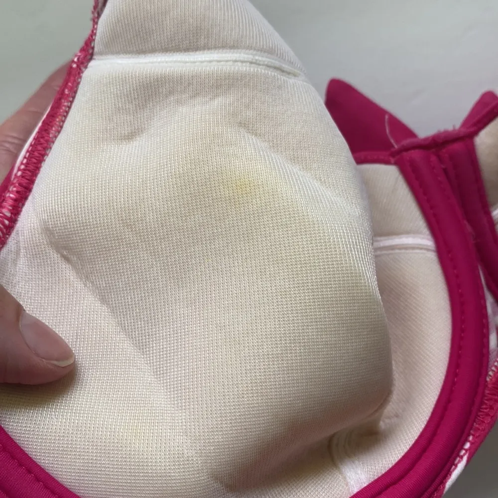 Freya pink striped bow underwire two - Image 7