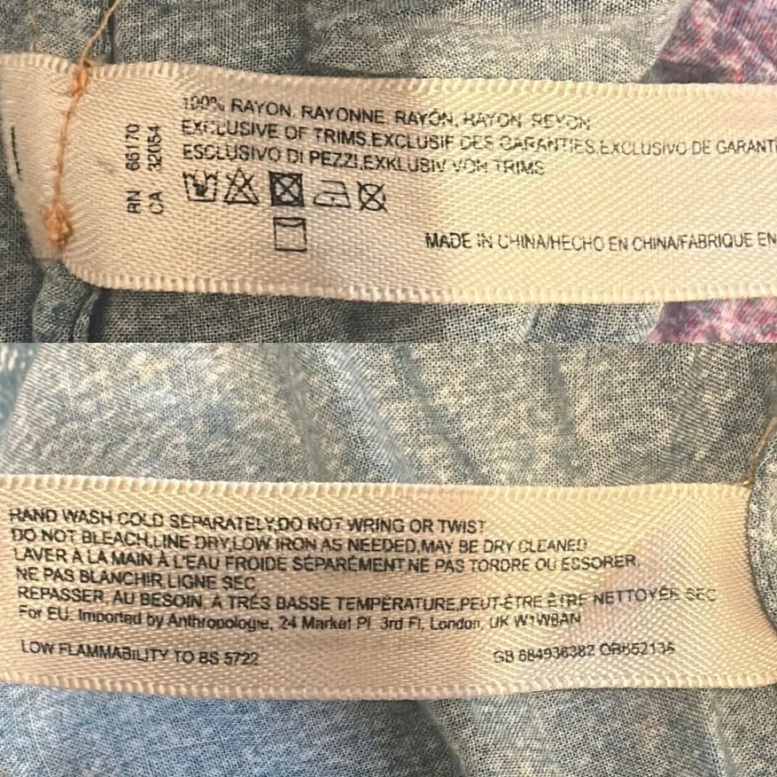 Anthropologie Carla Weeks Setting Sun Ombre Maxi Dress Dopamine Resort Wear Boho - Image 9