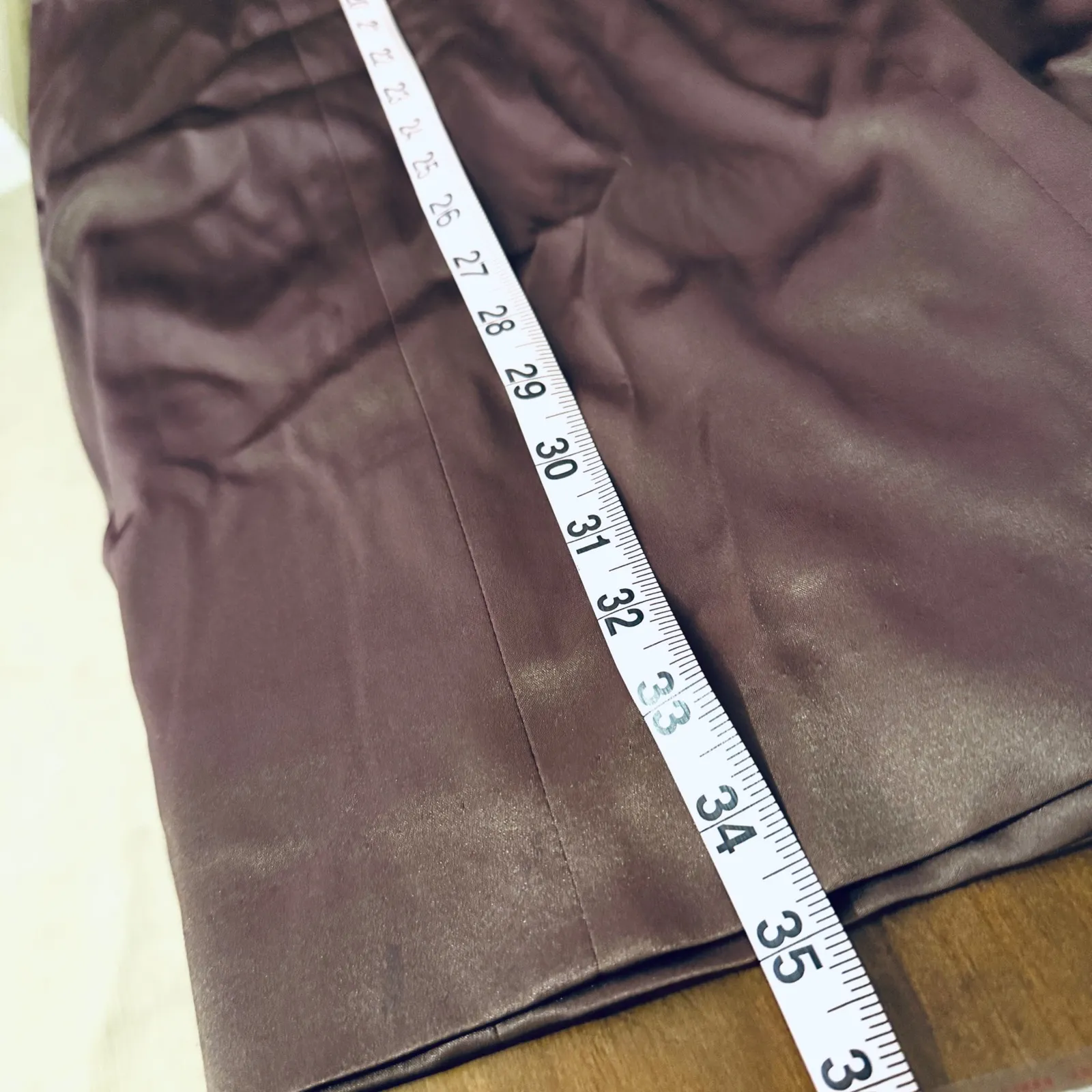 Sangria Brown Dress Sweetheart‎ Neckline Cap Sleeve Fitted Sheath Size 4 - Image 6