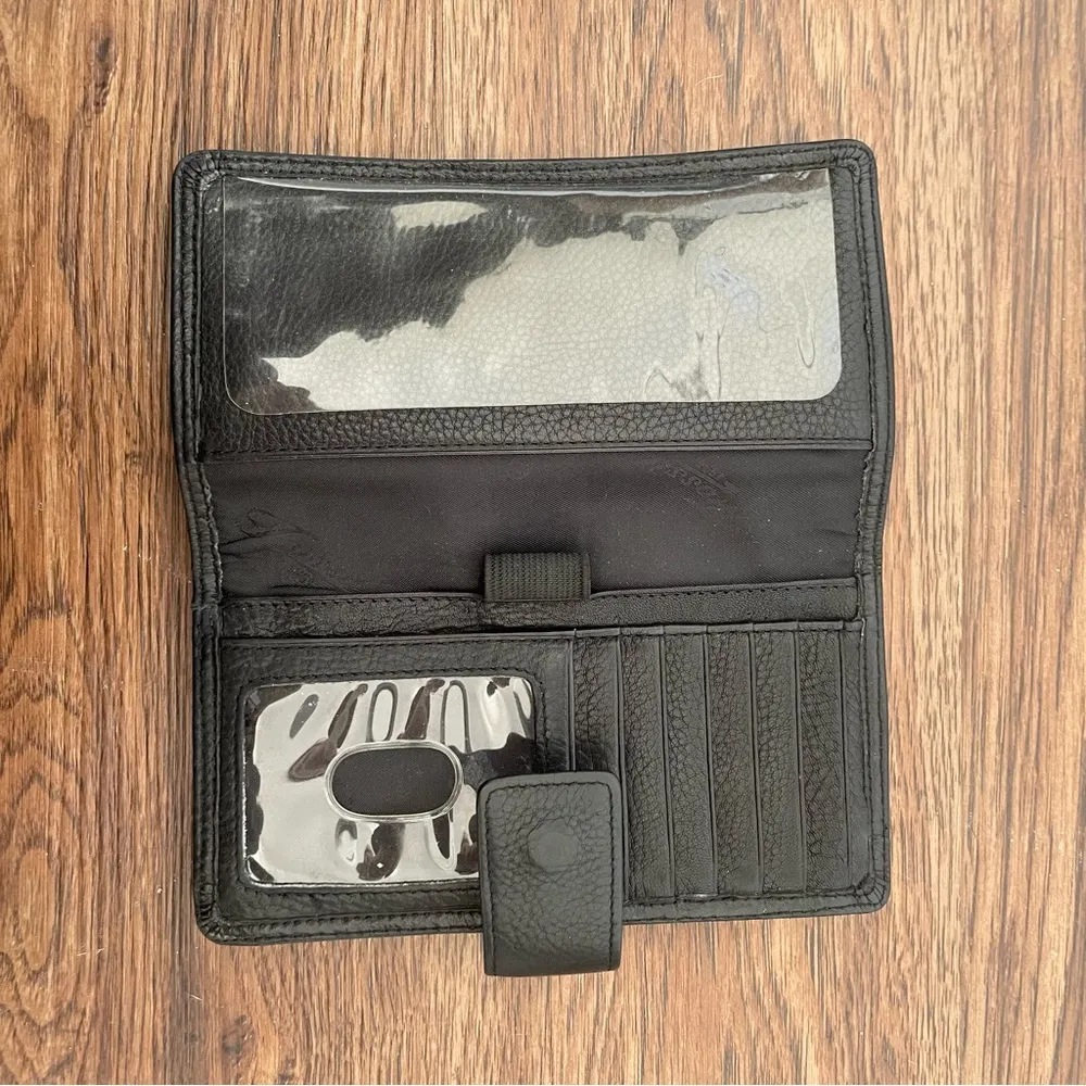 Fossil Black Leather Wallet - Image 3