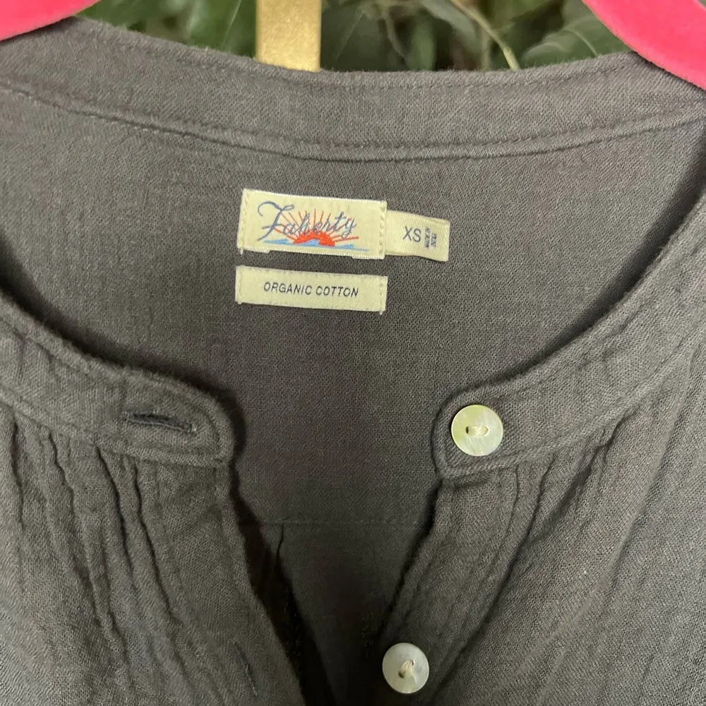 FAHERTY Dream Desmond Organic Cotton Short Sleeve Top Size XS - Image 4