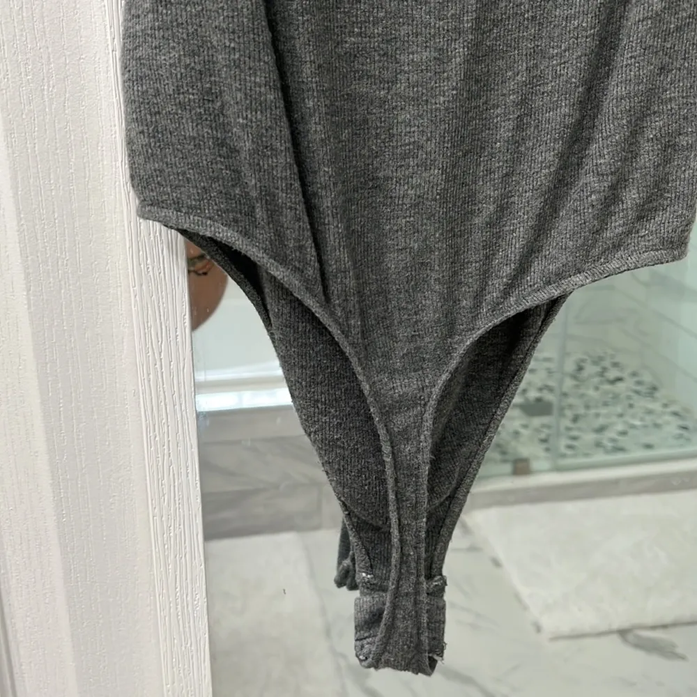 Express off the shoulder ruffle, thong bodysuit - Image 6