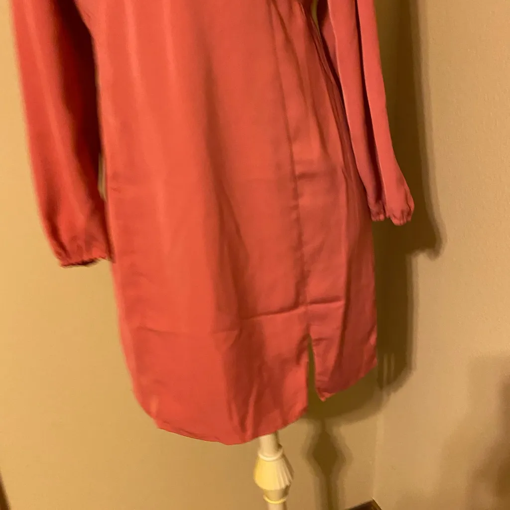 ❤️ NWT Abercrombie Sweetheart Neck Long Sleeve Dress - Image 2