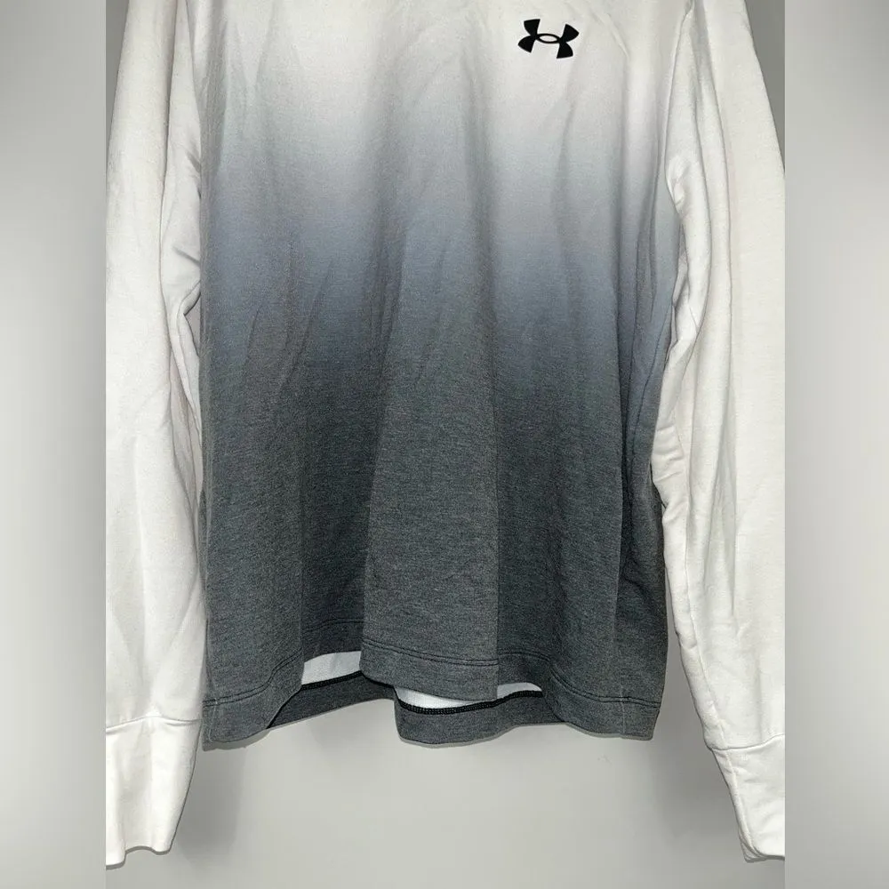 Under Armour Rival Terry Gradient Crew Neck Shirt Size Small - Image 2
