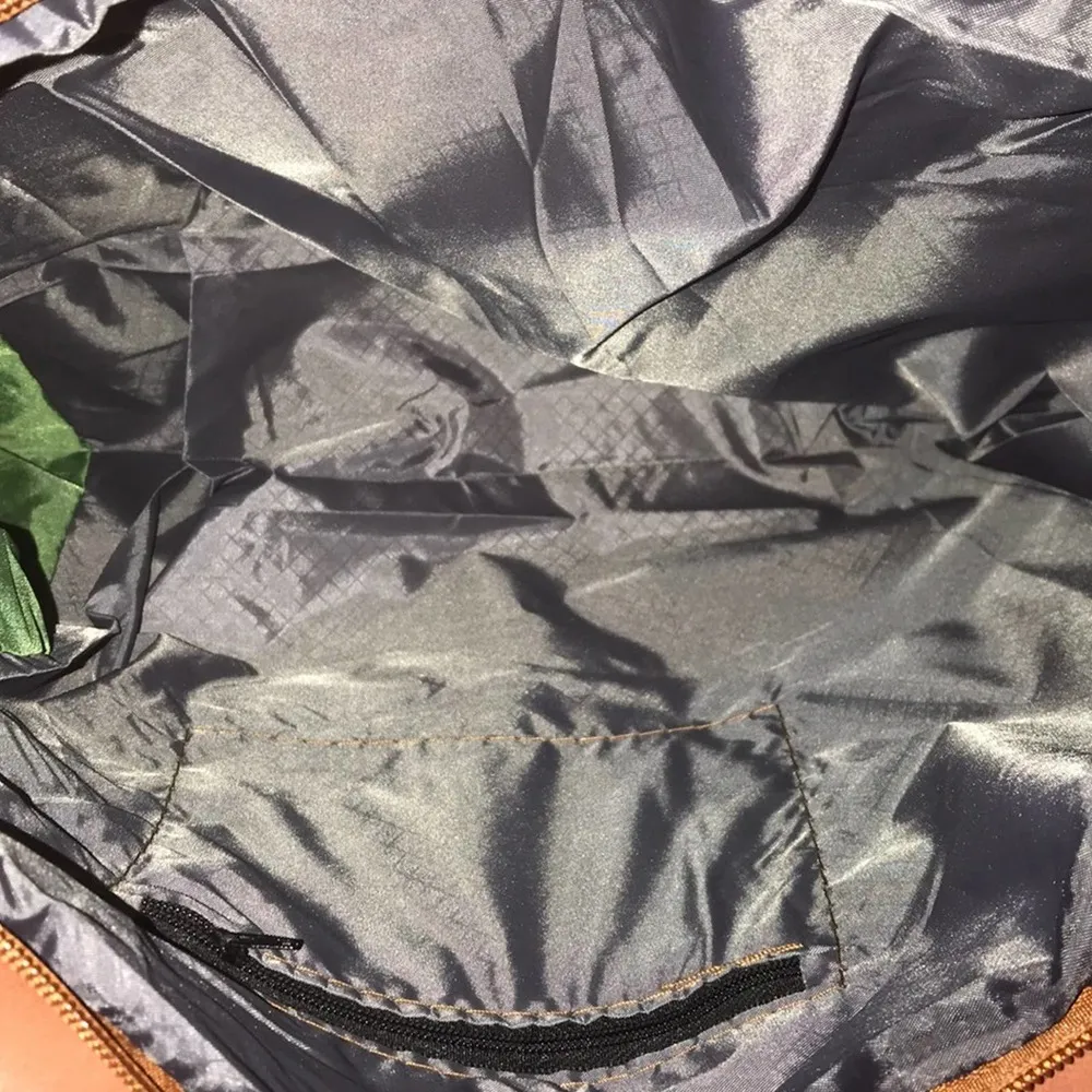 SOFT BROWN FAUX LEATHER SHOULDER BAG 15X11 - Image 3