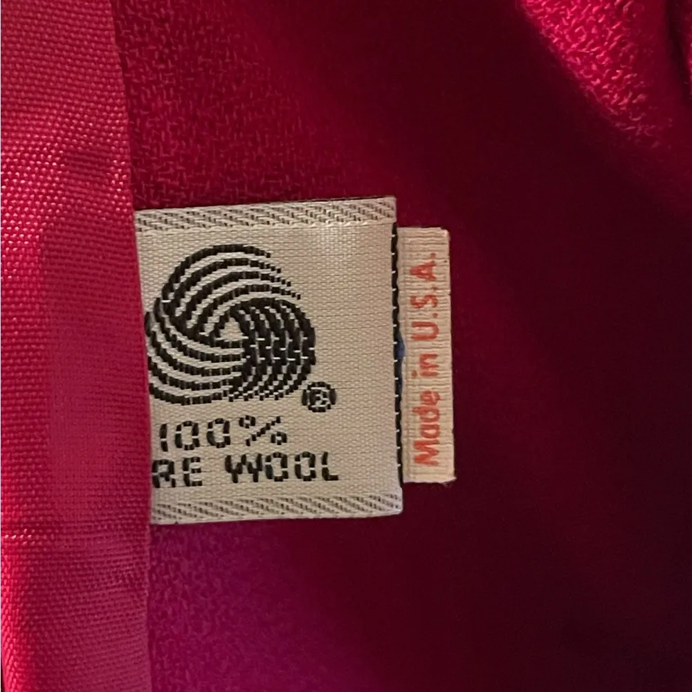 Breckenridge Women’s Red Blazer with Structured Shoulders Size 10 - Image 7