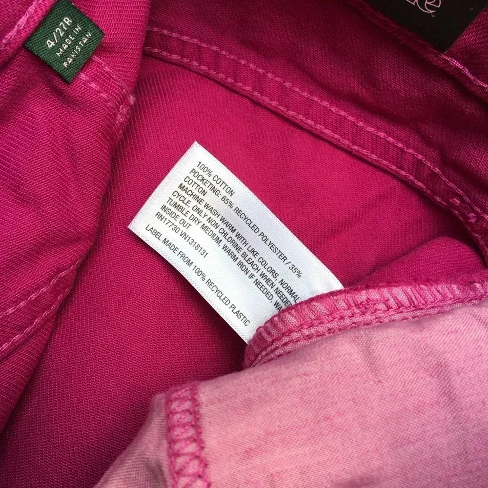 NWT Wild Fable Women's Size 4/27 Pink Highest Rise Mom Shorts - Image 3