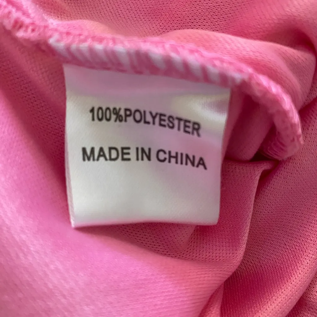 Hello Molly One-Shoulder Hot Pink Mini Dress Size Small Size 4 Party Date Barbie - Image 8