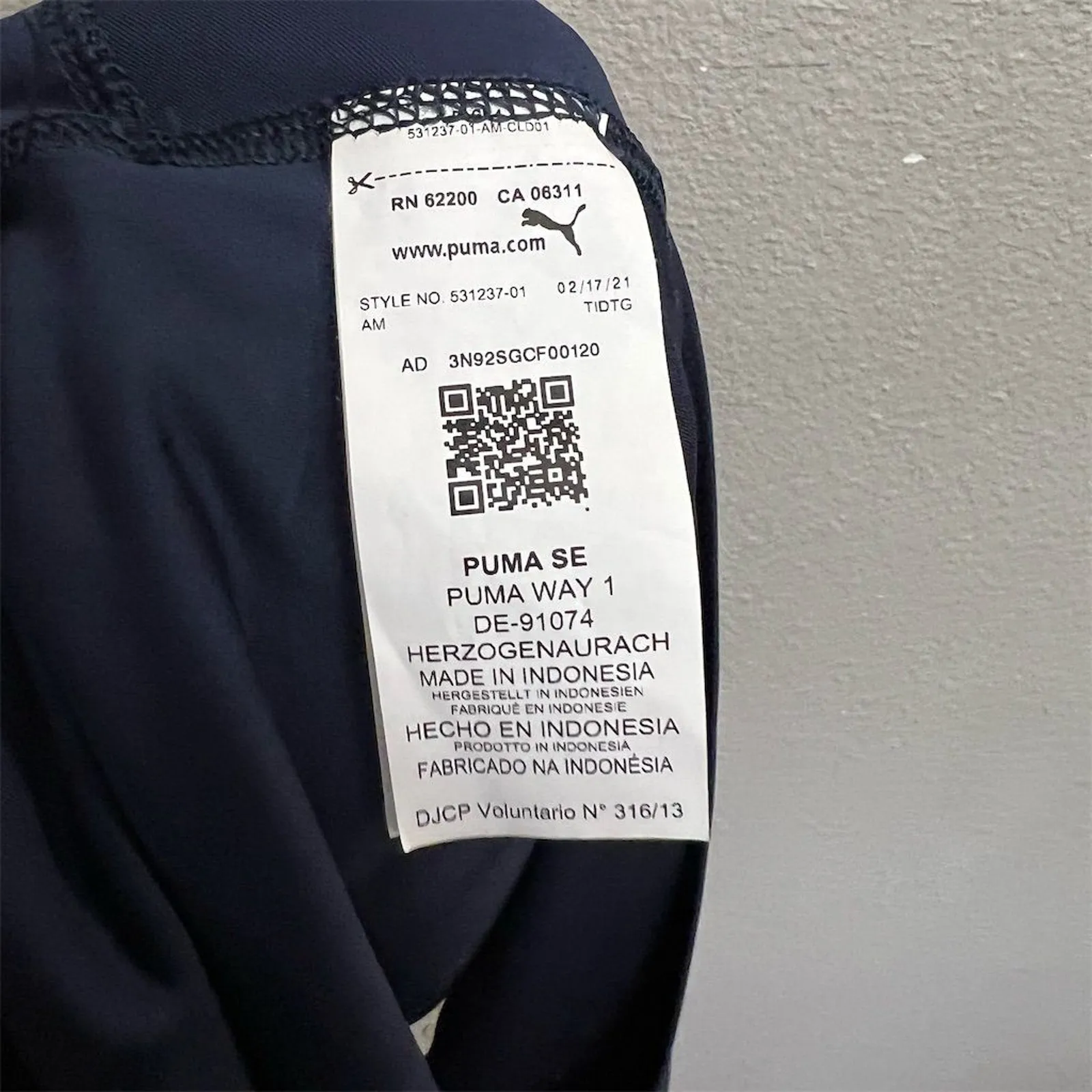 Puma Women's XL Blue Camo Golf Tennis Skort with Built-in Brief Athletic - Image 6