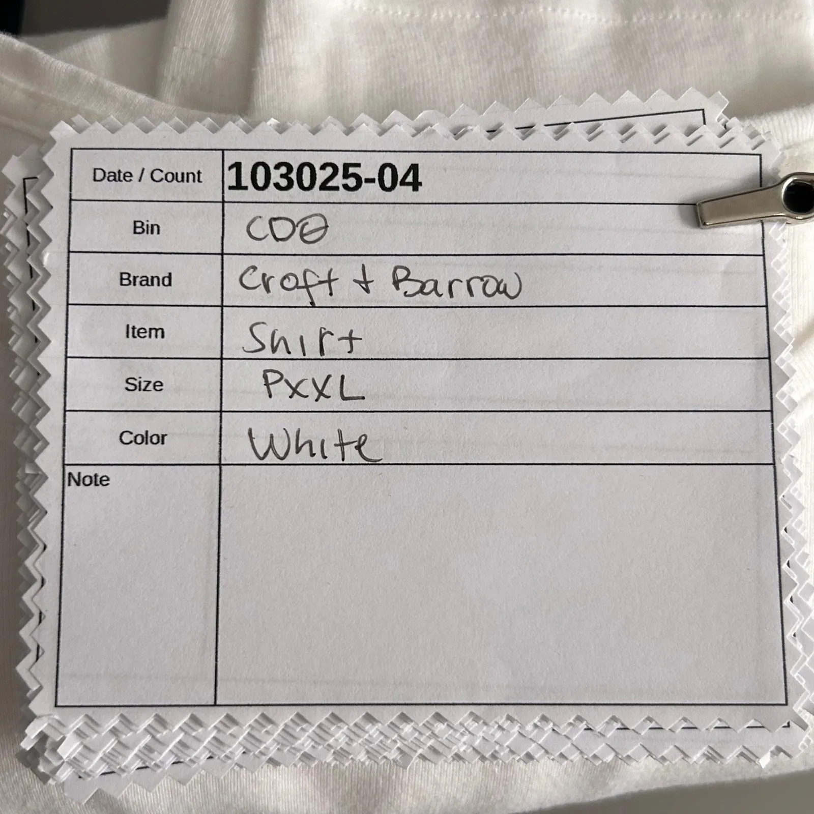 Croft And Barrow The Classic Tee White PXXL Petite - Image 10