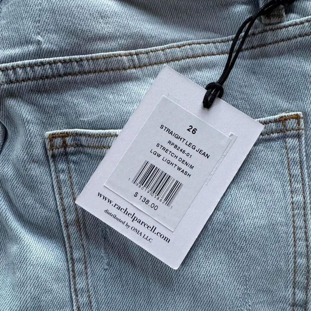 NWT Rachel parcell straight leg jeans - Image 6