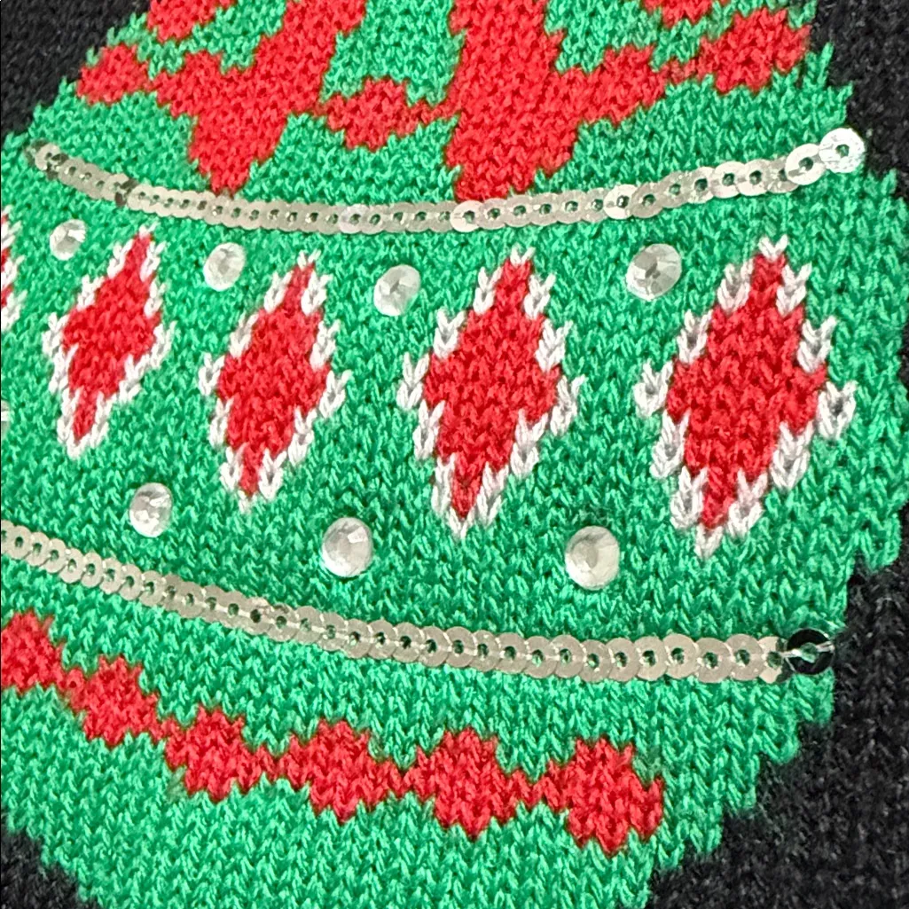 Vintage Tiara International Christmas Collection large Nice Baubles party ugly - Image 6