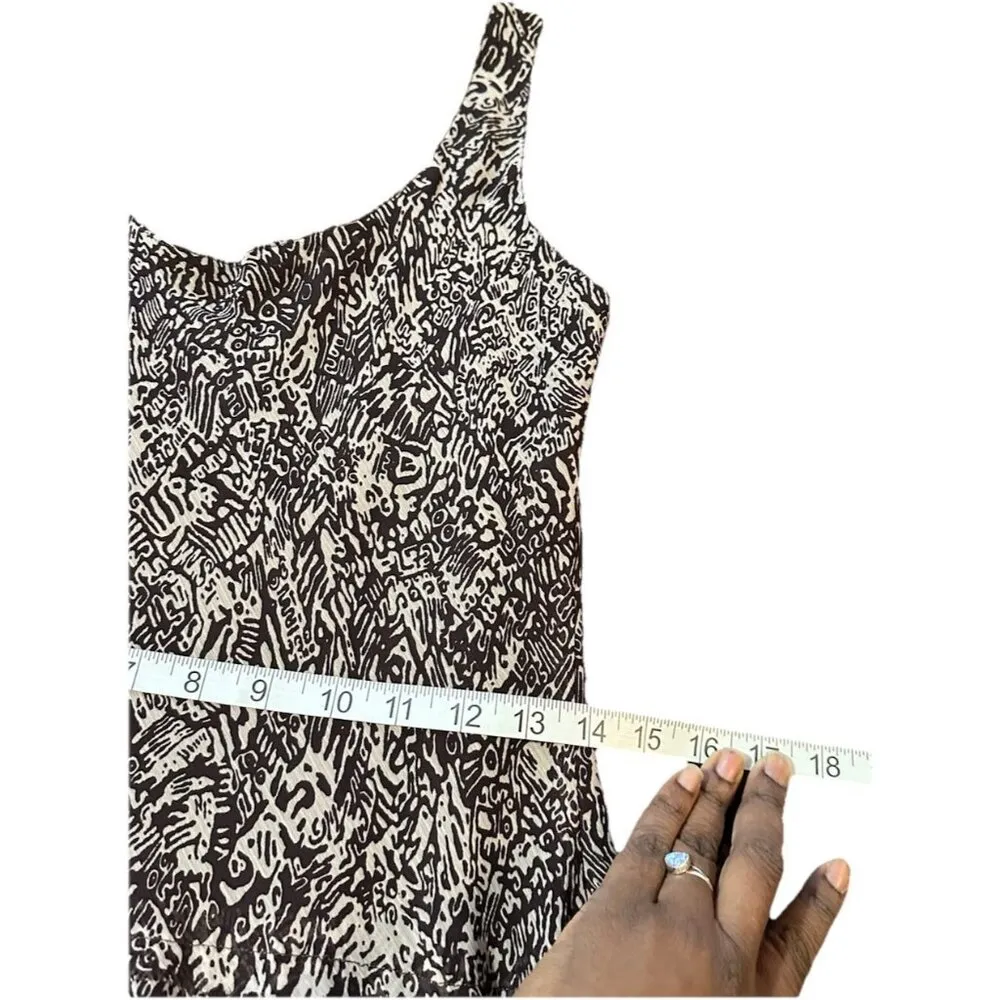 Jones New York Slip Dress Multi-Tiered Scoop-Neck Cottagecore Layered Whimsigoth - Image 13