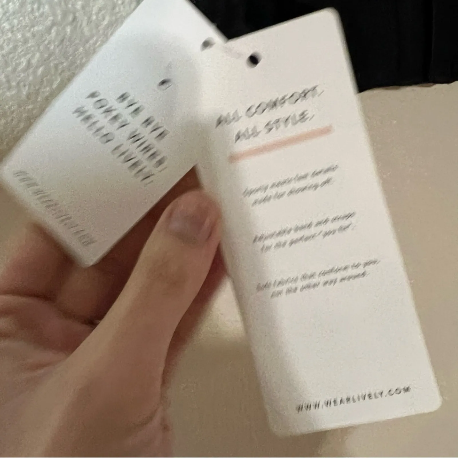 Lively black lace triangle bralette NEW L Size L - Image 6