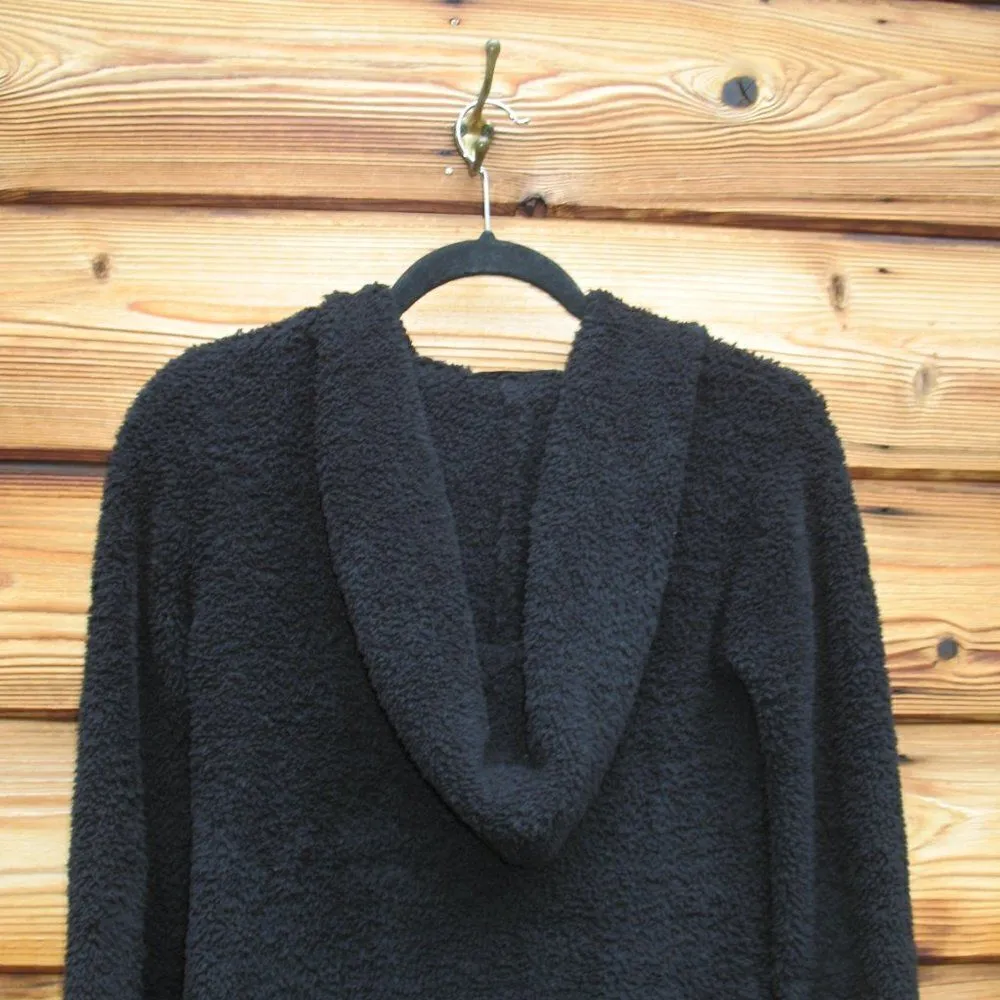 Barefoot Dreams Black Bamboo Lite Zip Hoodie Jacket - Image 7