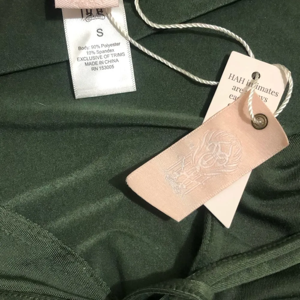 HAH Green Bodysuit with Three - Image 2