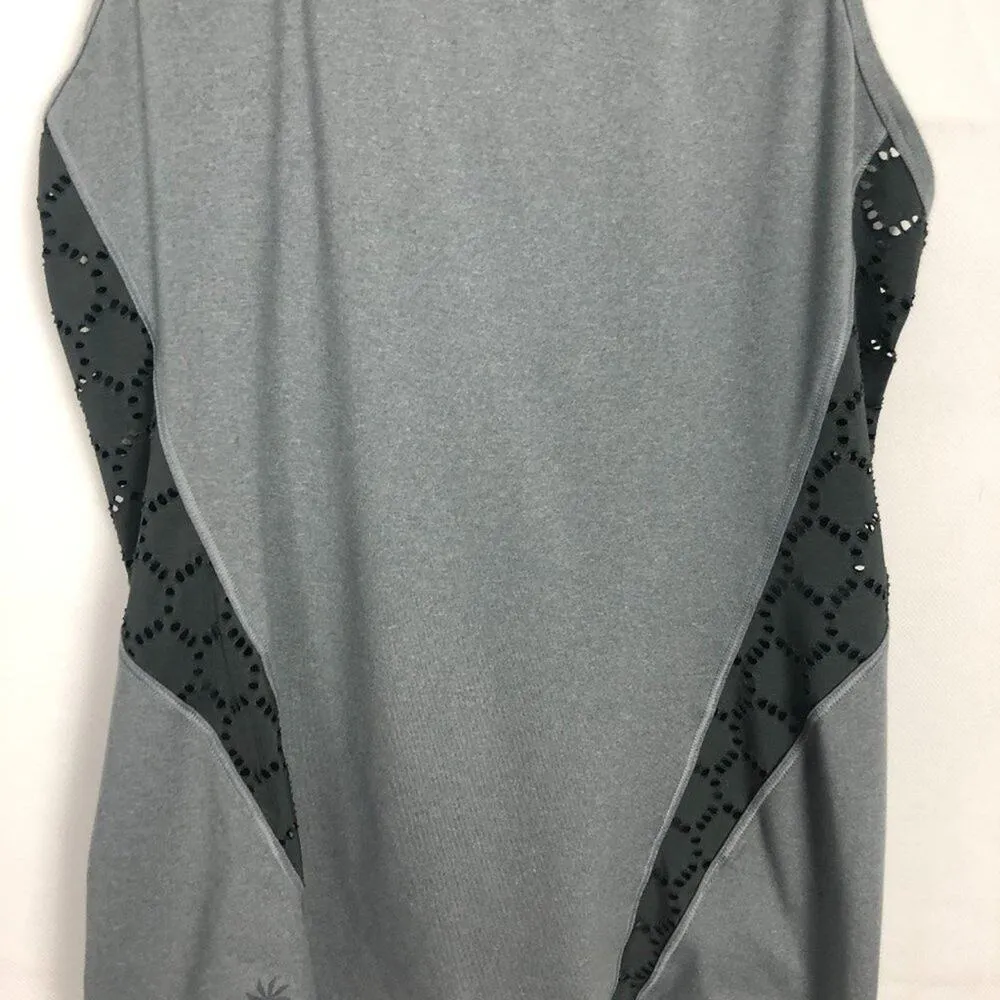 Athleta Eyelet Activewear Fitness Workout Yoga Gym Sportswear Training Tank XS - Image 5