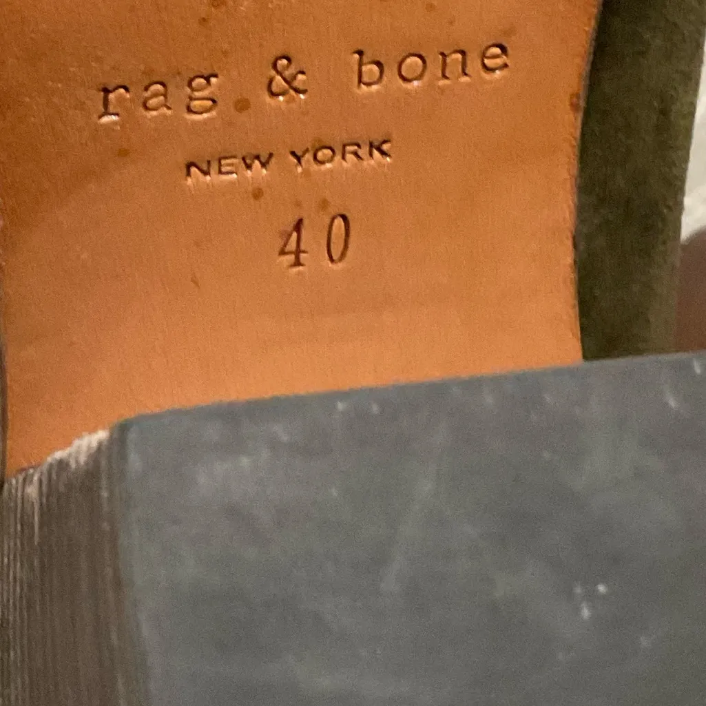 RAG & BONE Harrow Ankle Boots/ Green - Image 5