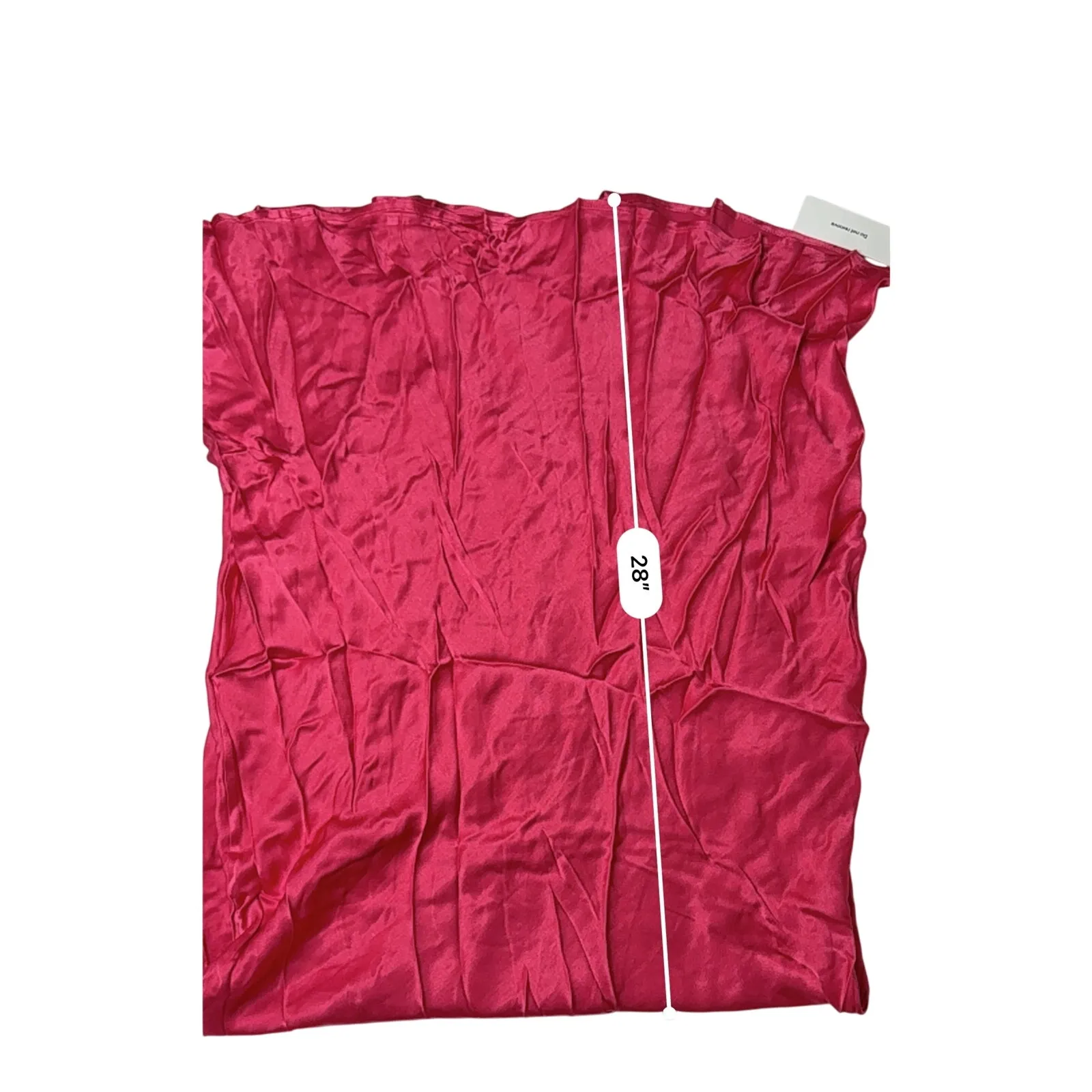 Rumored Sunset Strip Maxi‎ Dress Cranberry LARGE Slip Cranberry Red Sexy $128 - Image 8