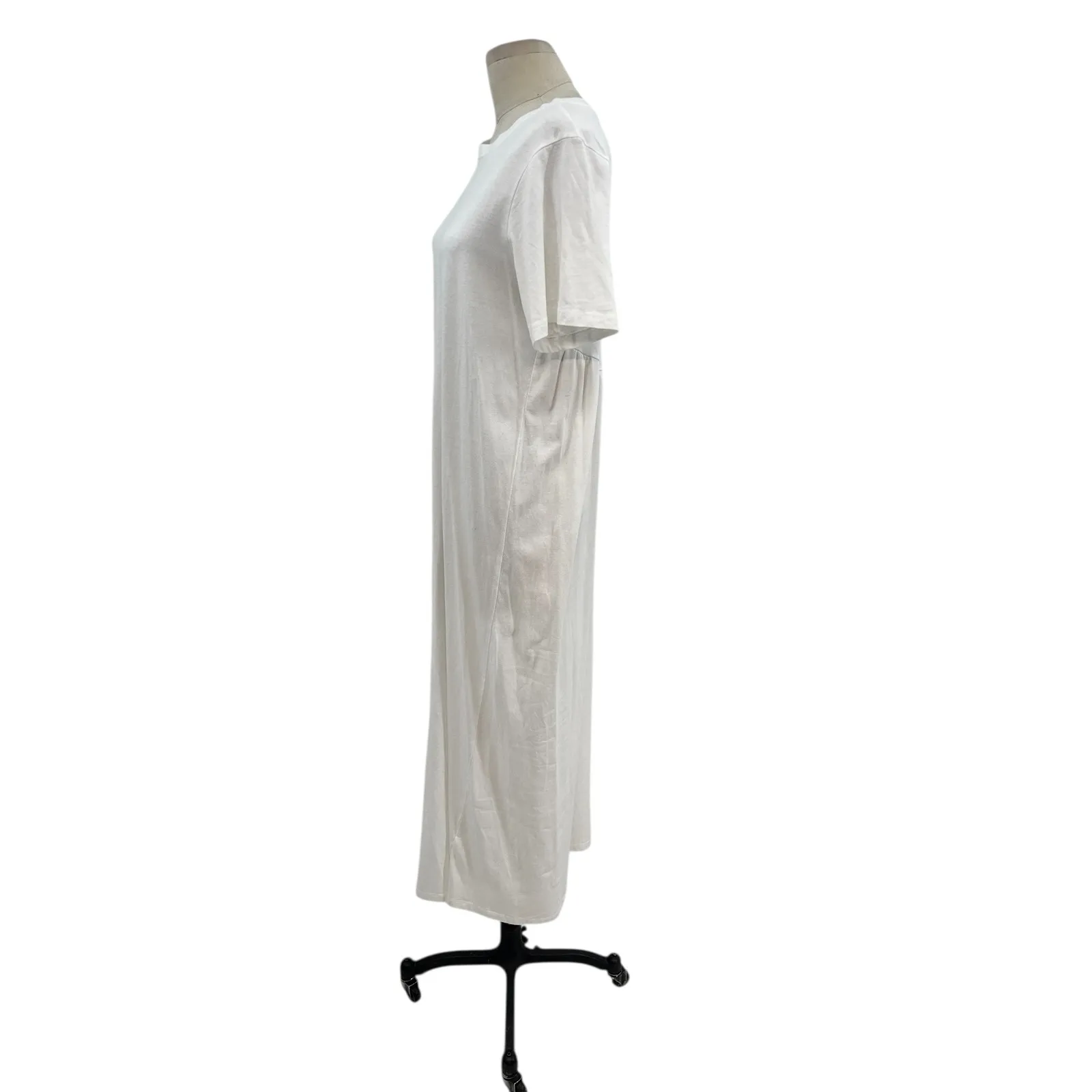 Tuckernuck Pomander‎ Place Zoe Maxi Tee Dress Short Sleeve White Size Medium - Image 8