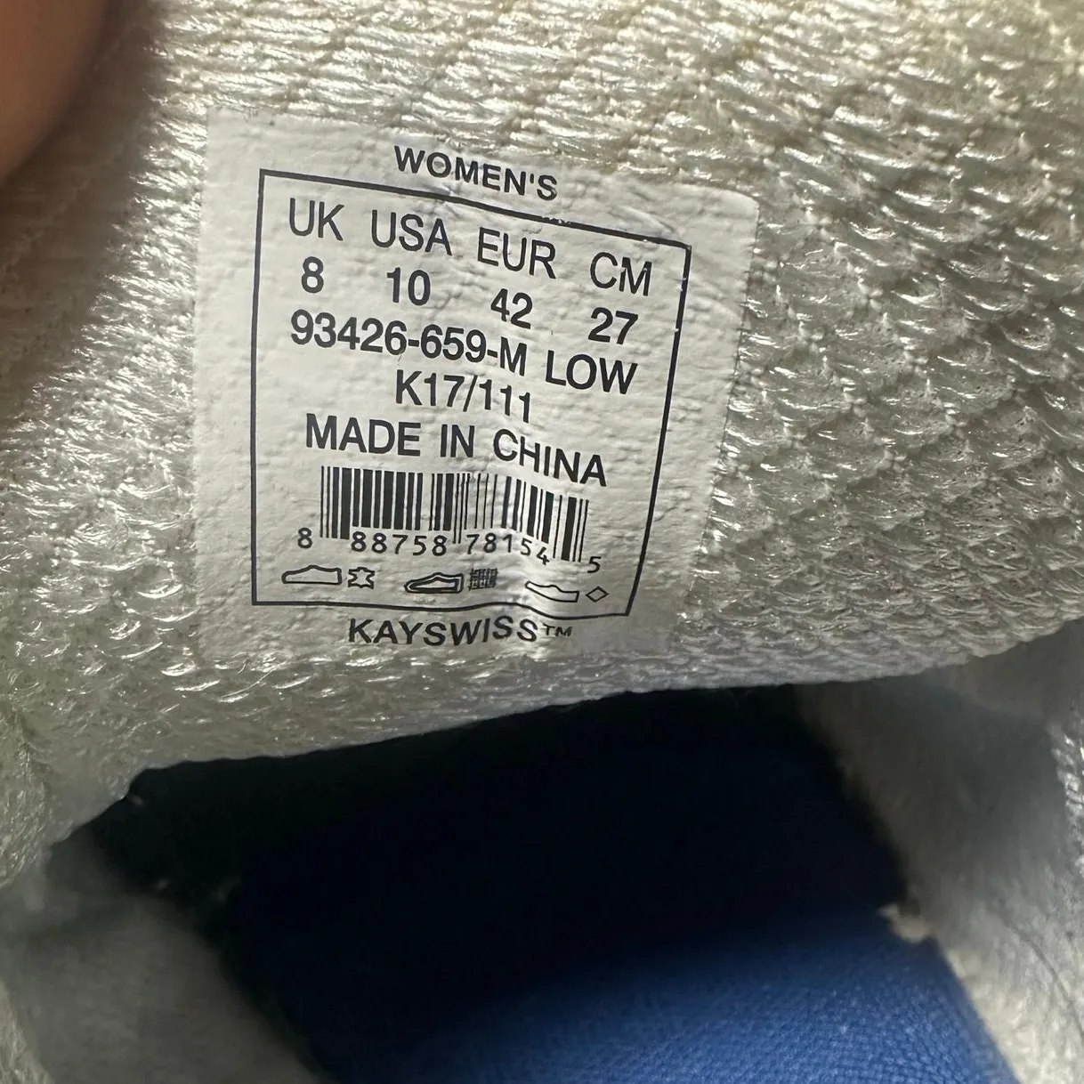 K Swiss Light Pastel Pink Sneakers - Image 8