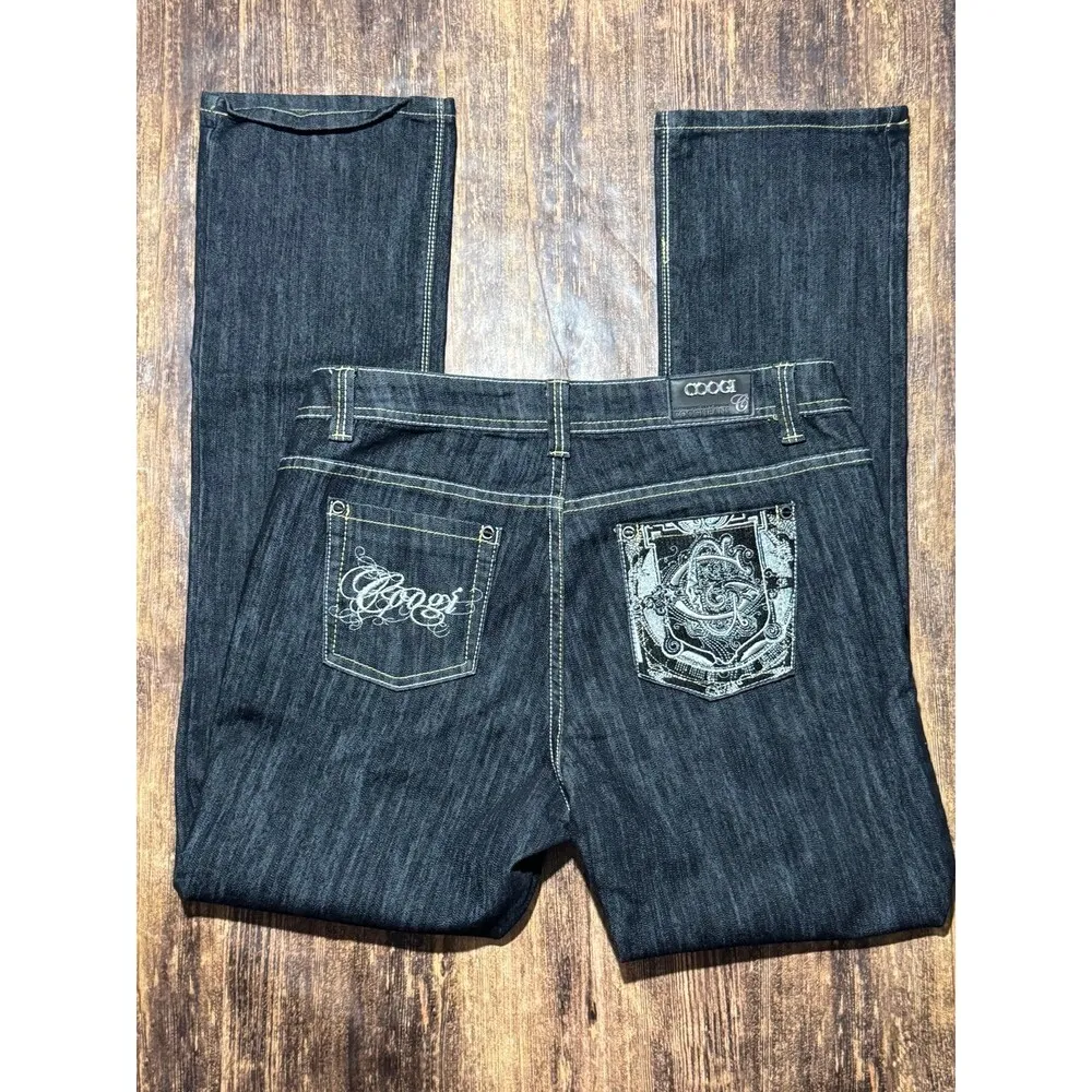 Coogi 14W Black Washed Jeans - Image 3