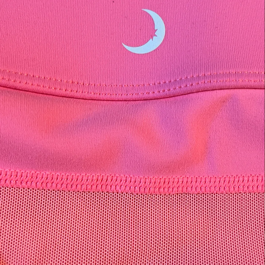 Zyia Active All Star One More Rep Neon Pink Racerback Sports Bra - Size Large. - Image 5