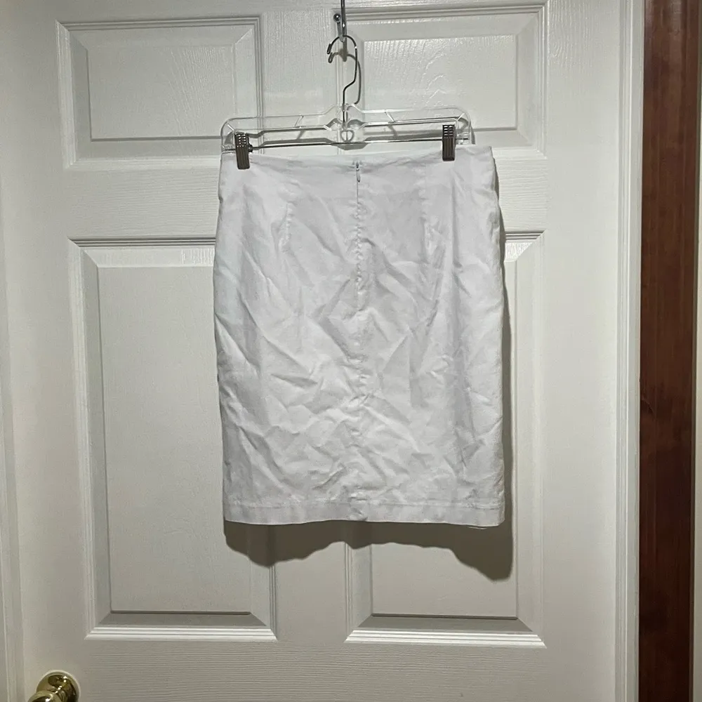 J. McLaughlin Serina White Pencil Skirt - Image 4