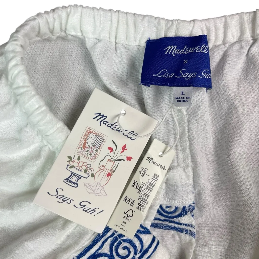 🆕 Madewell x Lisa Says Gah! Two-Piece Shirt & Shorts Set - Limited Edition - Image 11