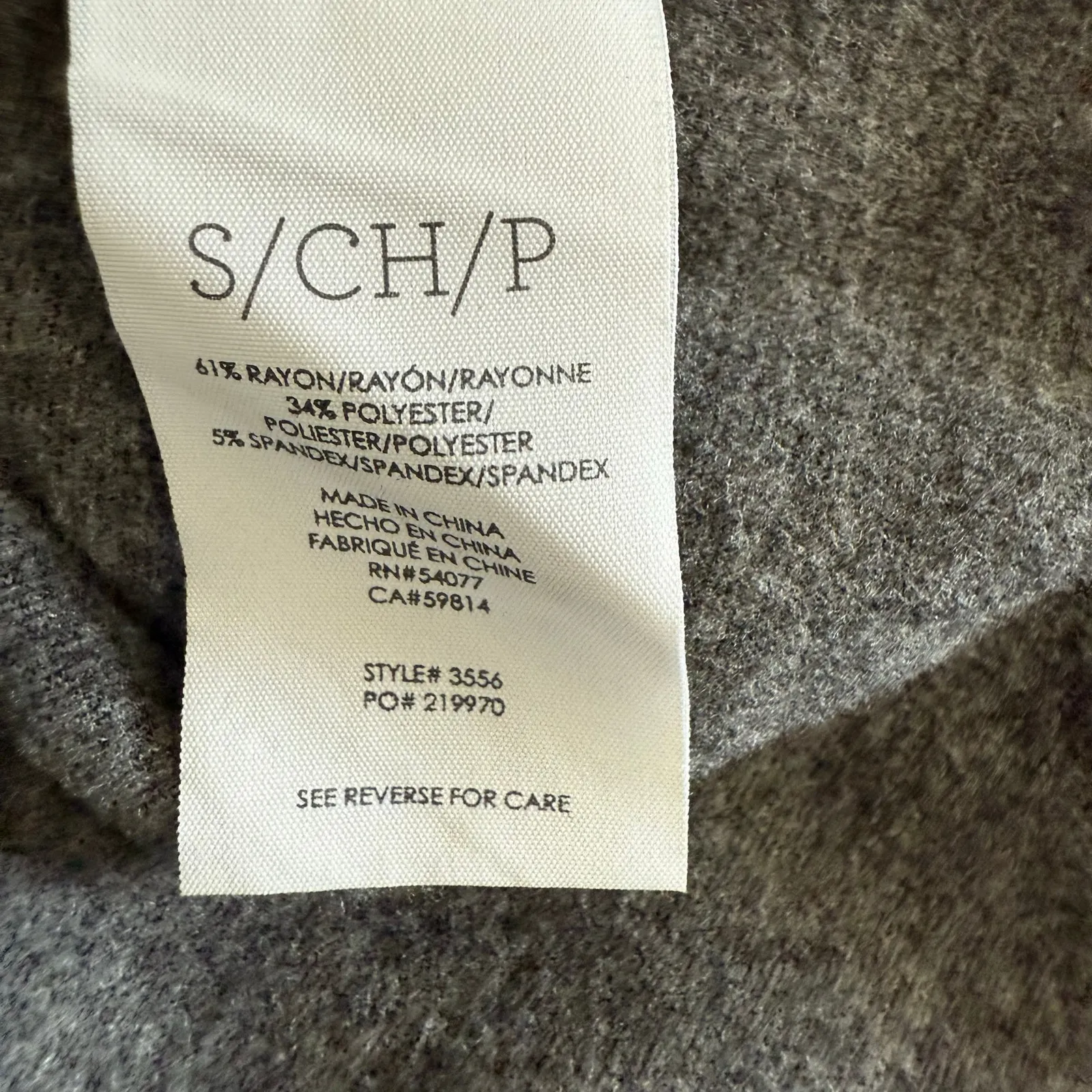 Cabi Style 3556 Rebel Long Sleeve Gray Jacket‎ Size Small - Image 9