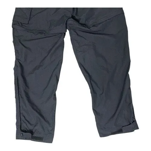 REI UPF 50+ Women Grey Convertible Cargo Pants Size 8 Belted Zipper Leg Outdoor Gray - Image 8