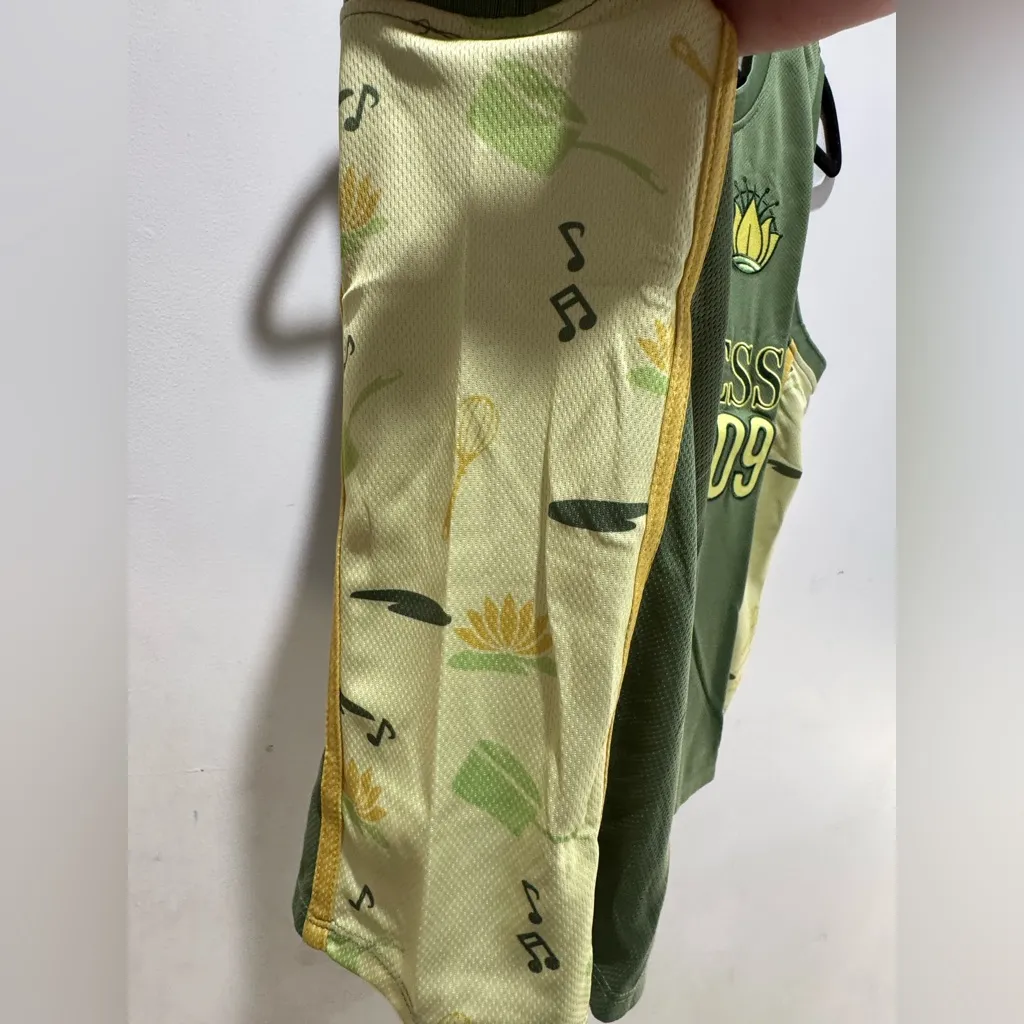 Disney The Princess and the Frog Tiana Women's Cropped Basketball Jersey - Image 6