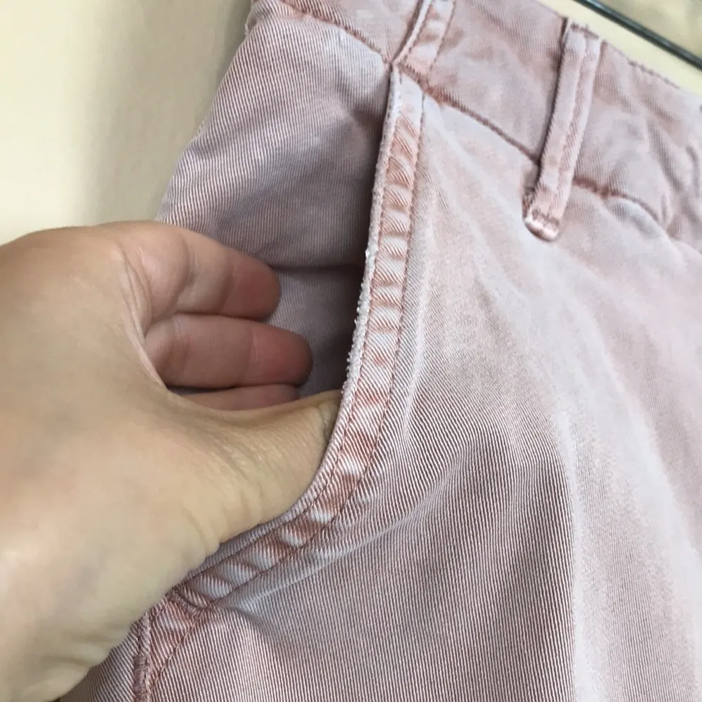 Driftwood Women’s Boho Pink Embroidered Ankle Drawstring Rolled Hem Pants - Image 5