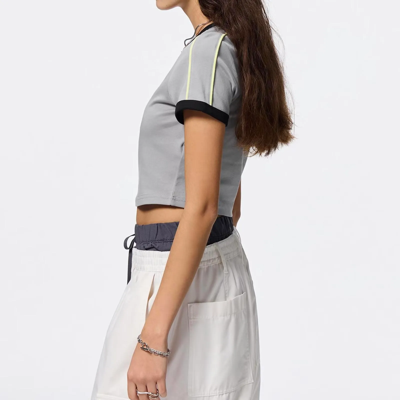 Uniqlo GU Graphic Cropped T-Shirt | Gran Turismo Baby Tee NWT Medium - Image 2