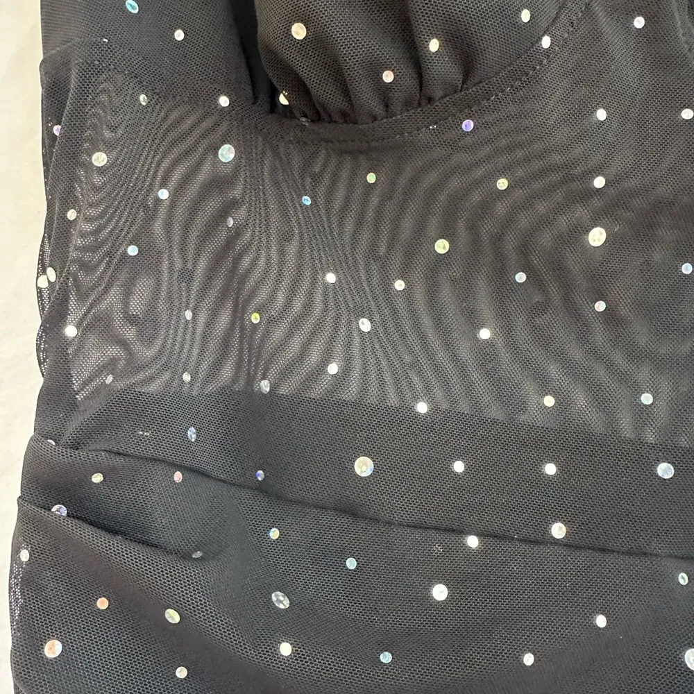 Black sparkly medium dress - Image 3