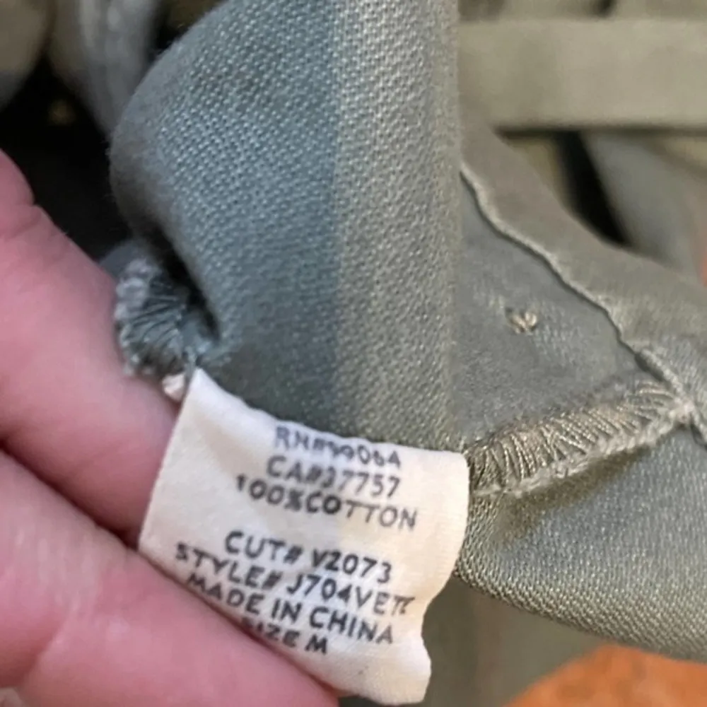 Billabong twill belted double breasted, utility jacket - Image 4