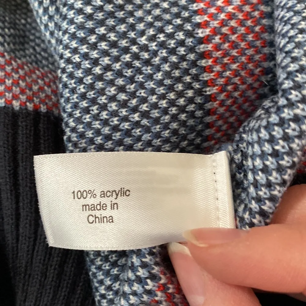 New Lane Bryant Classic Crew-Neck Fruit Jacquard Fair Isle Sweater size 26 / 28 - Image 12