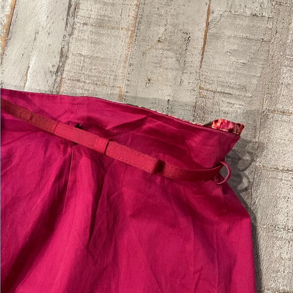 Women’s Bandolino Petite Stretch 2P Pink Skirt W/ Belt - Image 2