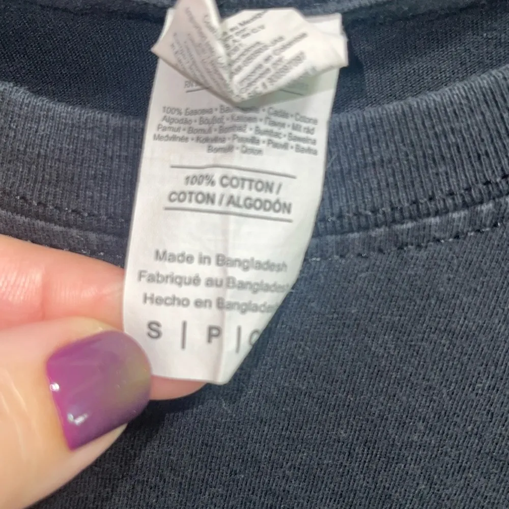 Virginia Tavern On The James River Graphic T Shirt Unisex S Black 100% Cotton - Image 5