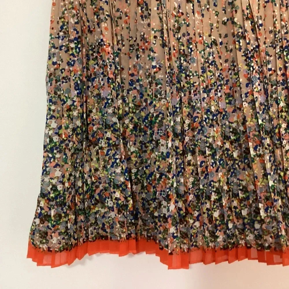 American Eagle Outfitters Floral Pleated Skirt - Image 4