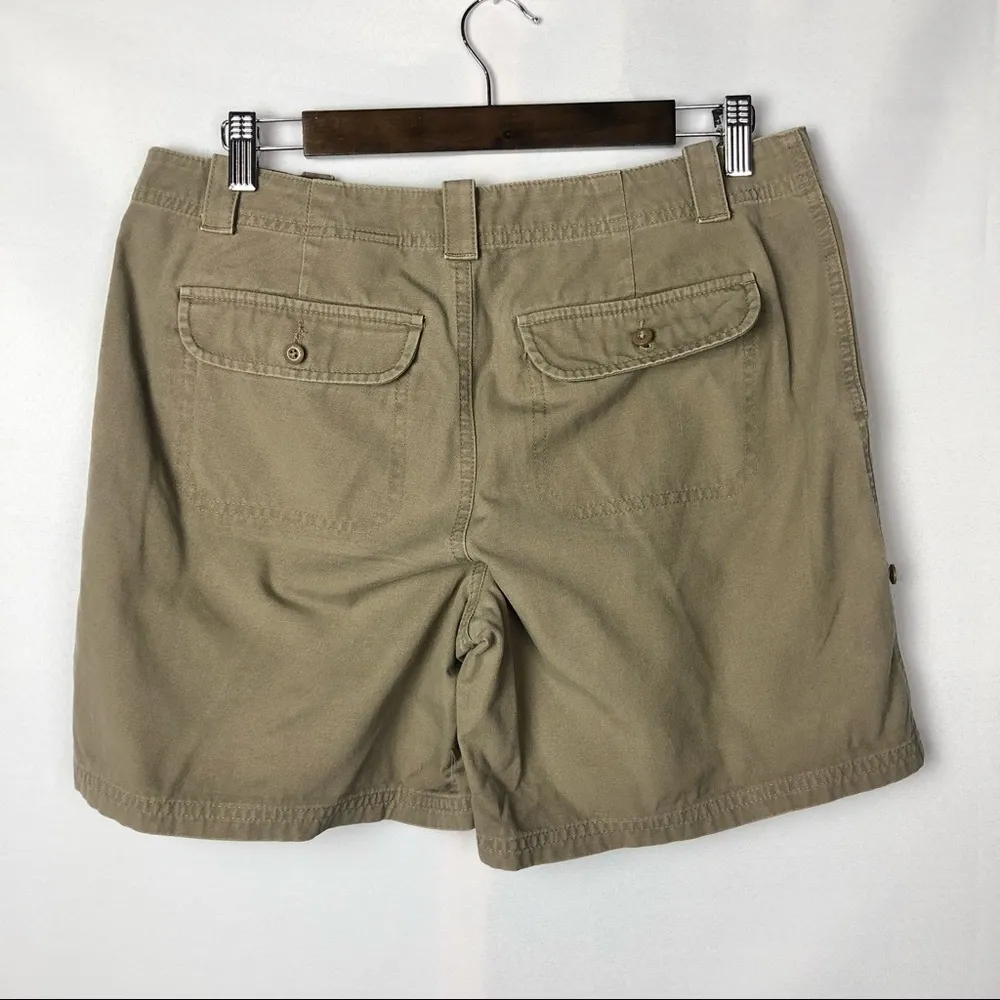 Eddie Bauer Dark Brown Vashon Fit Cotton Hiking Shorts 8 - Image 2