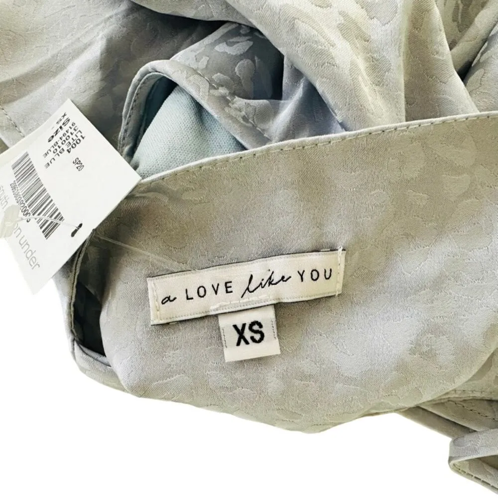 South Moon Under Blue Slip Dress Size XS NEW A Love Like You Mini Dress - Image 6