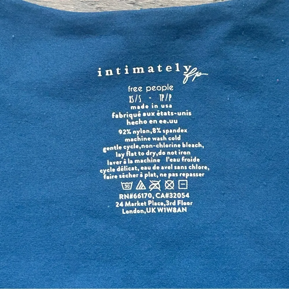 FREE PEOPLE Intimately Clean Lines Muscle Cami Tank Top XS/S - Image 2