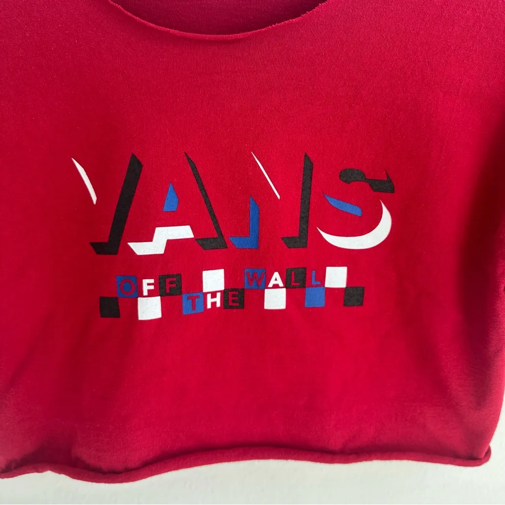 Vans off-the-shoulder crop top - Image 2