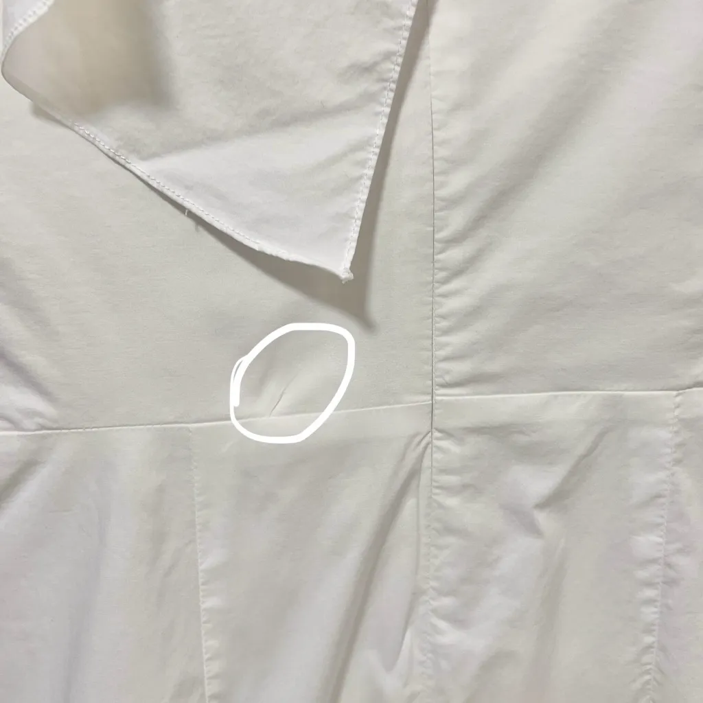 Amanda Uprichard Vanderbilt Ruffled One-Shoulder Mini Dress M White Bridal - Image 6