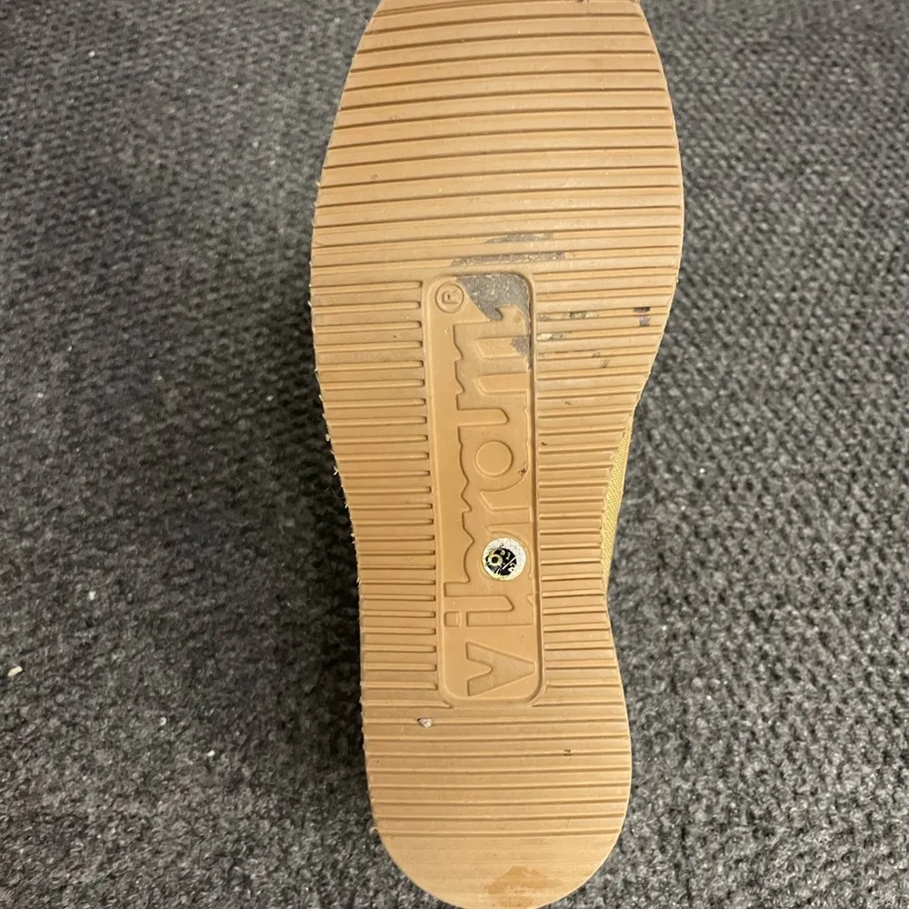 Vintage Vibram Rockport Leather Shoe Women's Shoes 6.5 Vintage Retro 80s Tan - Image 6