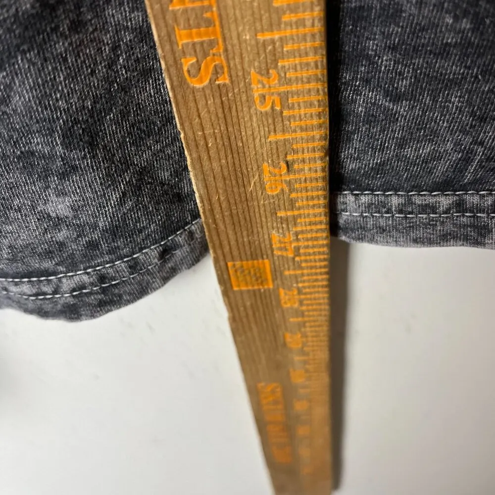 Biggie The What Rap T Shirt Gray Medium M Stone Acid Wash Rapper Artist Graphic - Image 7