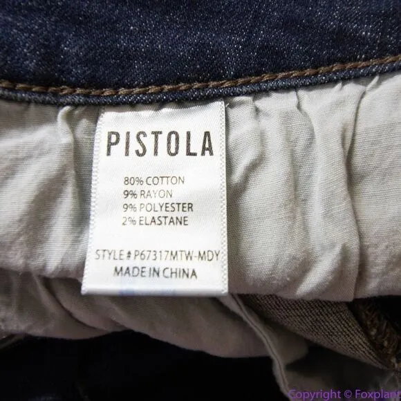 NEW‎ Pistola women's skinny jeans in moody wash, 22W - Image 12